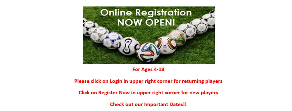 Registration Open Now!!
