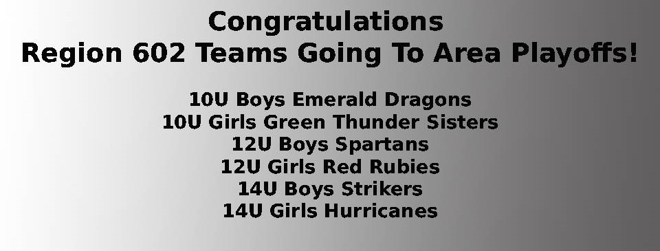Area Playoffs Bound!